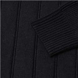 Свитер для мальчиков, цвет чёрный, рост 152-158 см