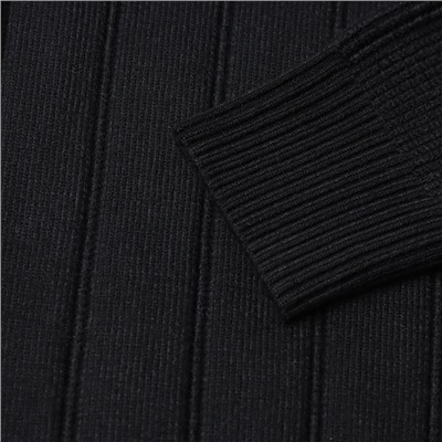 Свитер для мальчиков, цвет чёрный, рост 152-158 см