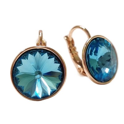 Серьги с кристаллами Swarovski