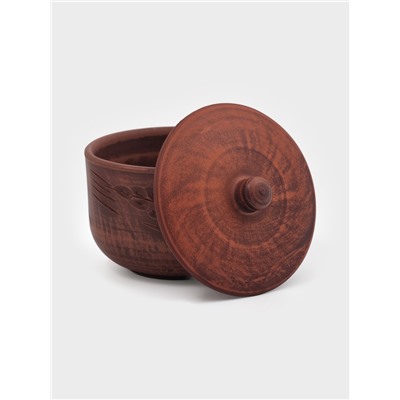 Горшок для запекания «Колос», 350 мл, красная глина