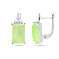 Серьги из серебра пренит, Теона