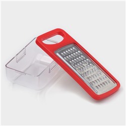 Тёрка с контейнером для детского питания Доляна «Алиса», 13×6×4 см, АБС-пластик, МИКС