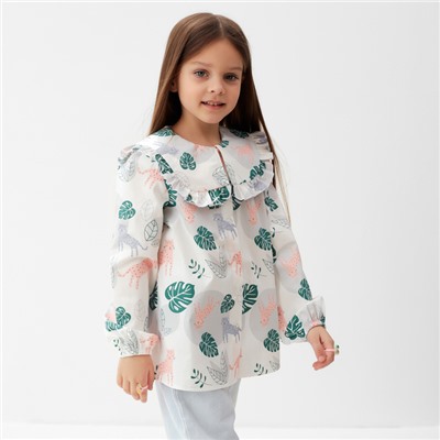 Рубашка детская KAFTAN «Леопард», размер 36 (134-140 см)