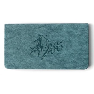 Планинг 2026 г. 165х90 мм 128 стр. "СОРРЕНТО" голубой 310127 Alpha-Trend