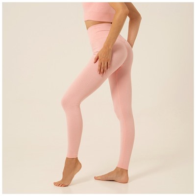 Легинсы спортивные женские ONLYTOP, размер S, светло-розовые