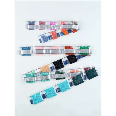 Алмазная мозаика с полным заполнением на холсте «Тигр в воде», 40×50 см