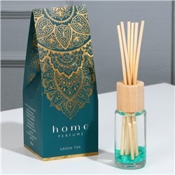 Диффузор ароматический Home perfume, аромат зеленый чай, 30 мл.