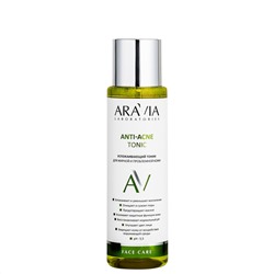406545 ARAVIA Laboratories Laboratories Успокаивающий тоник для жирной и проблемной кожи Anti-Acne Tonic, 250 мл/6