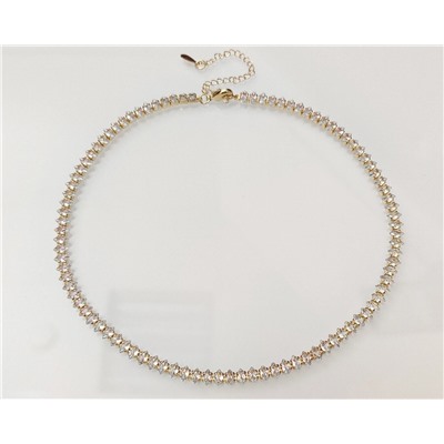 Колье с цирконами