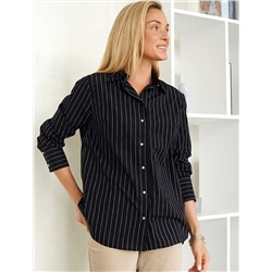 Блузка свободного силуэта из 100% хлопка