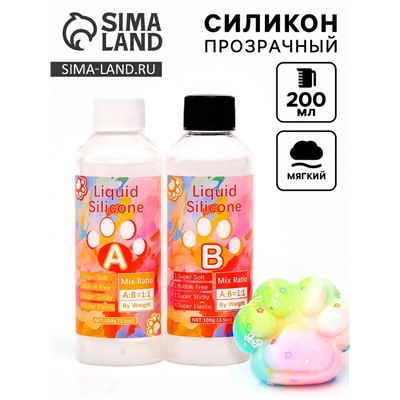 Силикон прозрачный, 200 мл