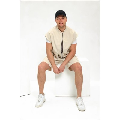 Костюм 7398 (Молочно-бежевый)