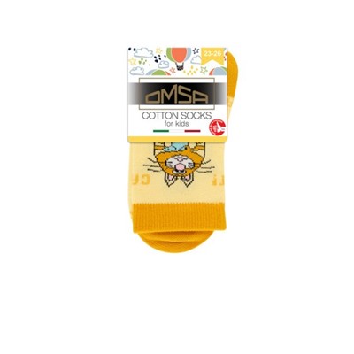 Носки детские, Omsa, 21P66 кот и пес