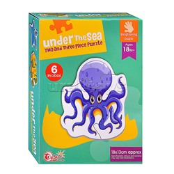 Пазл "В мире океана" (6 картинок)