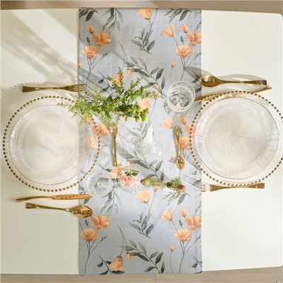 Дорожка Этель Yellow poppies 40×149 см, 100% хлопок, репс 210 г/м²