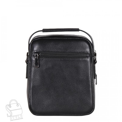 Сумка мужская кожаная 8165-2QH black Heanbag