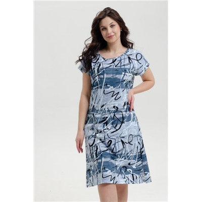 Платье 032 (Голубой)