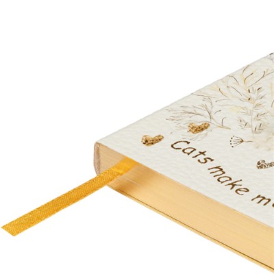 Ежедневник недатированный А5 256 стр. 3-743/19 "Любовь. Милый котик" Bruno Visconti