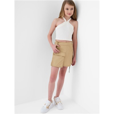 Юбка-шорты текстильные для девочек