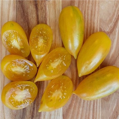 7036Т Томат Конфеты сладкие сосульки (золотые) 10шт