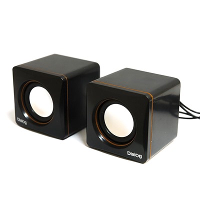 Компьютерная акустика Dialog Colibri AC-04UP 2.0 (black/orange)