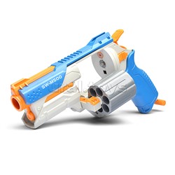 Пистолет "Револьвер" с мягкими пулями, в коробке