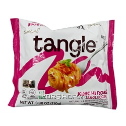 Паста со вкусом кимчи в сливочно-томатном соусе Tangle Kimchi Rose Tangluccine Samyang, Корея, 110 г. Срок до 22.04.2025.Распродажа