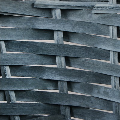 Корзина плетёная для хранения, ива, круглая, серая, голубая, набор 3 шт., Greengo