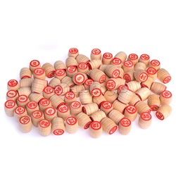 Русское лото дерев. "Подарочное" роспись, в коробке