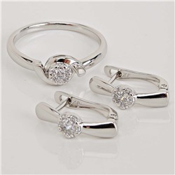 XUPING Кольцо/Серьги с английским замком арт. 28 0261 (id 280305)
