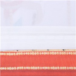 Комплект штор для кухни с подхватами «Этель. Щелкунчик», 2 шт., белые, 145×180 см