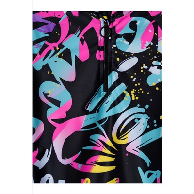 Комплект трикотажный для девочек: купальный костюм, фуфайка (футболка) для плавания PLAYTODAY, 1244196