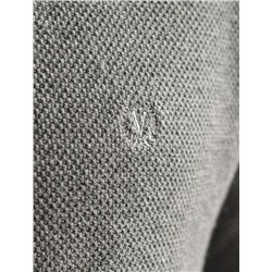 Джемпер фактурной вязки из хлопка с нейлоном