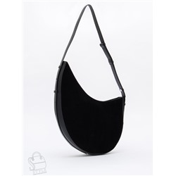 Сумка женская кожаная 1032MF black Polina&Eiterou  в Новосибирске