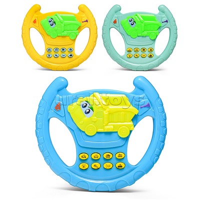 Руль музыкальный "Машинка" в пакете