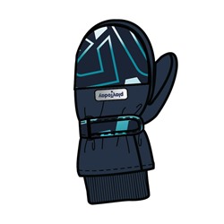 Варежки текстильные для мальчиков