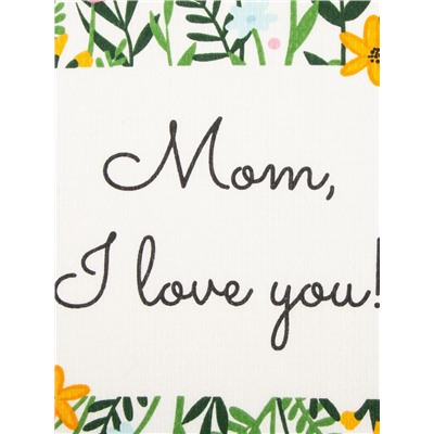 Набор кухонных полотенец «Доляна» Hello spring, 35×60 см -4 шт., 100% хлопок, вафля 160 г/м²