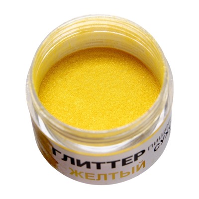Глиттер пищевой КондиМир «Желтый», 5 г