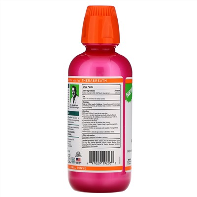 TheraBreath, Healthy Smile, Oral Rinse, Sparkle Mint, 16 fl oz (473 ml)