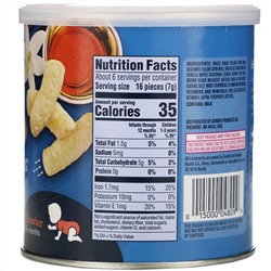 Gerber, Lil' Crunchies, палочки для малышей от 8 месяцев, ваниль и клен, 42 г (1,48 унции)