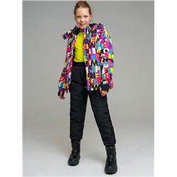 Куртка текстильная с полиуретановым покрытием для девочек