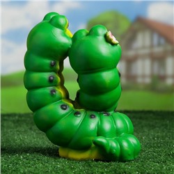 Садовая фигура из полистоуна «Гусеницы», 18×15×23 см