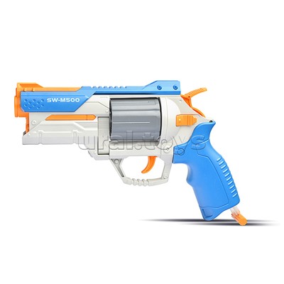 Пистолет "Револьвер" с мягкими пулями, в коробке