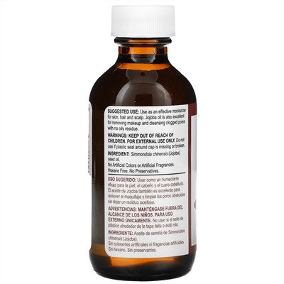 De La Cruz, Jojoba Oil,  2 fl oz (59 ml)
