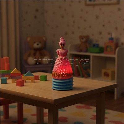 Кукла со светом, в блоке