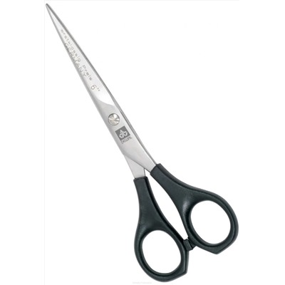 Dewal Парикмахерские ножницы прямые с микронасечками / Easy Step 2117/6.0, черный 1637