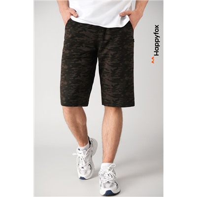 Мужские шорты из футера двухнитки Happyfox