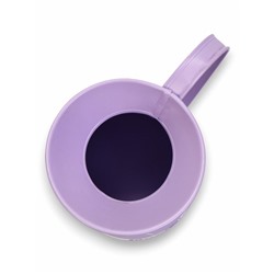 Кашпо - ваза «Кувшин Ландыши», 12×12×20 см, 1.5 л, лавандовое