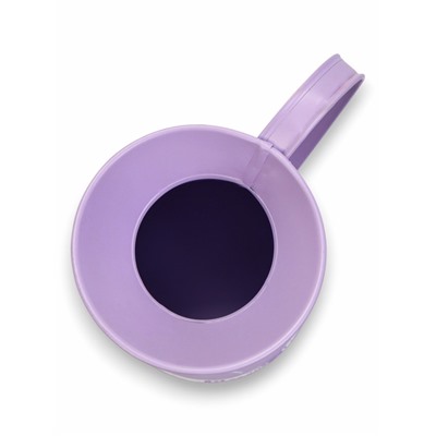 Кашпо - ваза «Кувшин Ландыши», 12×12×20 см, 1.5 л, лавандовое