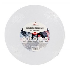 Холст грунтованный на картоне круглый d-30 см VCPR-30 280 г. VISTA-ARTISTA